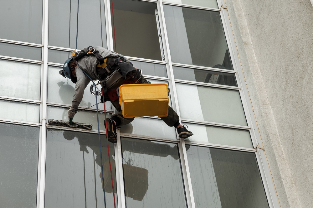 Travaux de nettoyages de façades